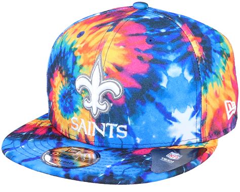 It has bright colors and is perfect to wear when you don't want to wash your hair or just want to add a little color to your look. New Orleans Saints Crucial Catch 9Fifty Tie-Dye Multicolor ...