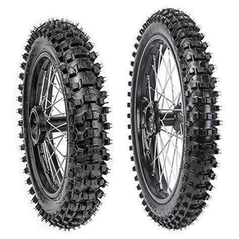 Mitsuboshi ribbed front tire (250x17). TDPRO Front 70/100-17 + Rear 90/100-14 Wheels Tires For ...
