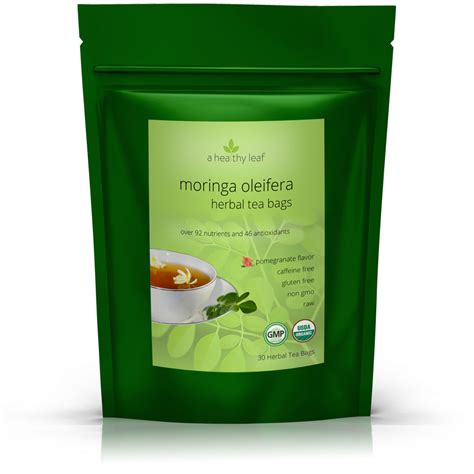 Moringa Tea X Organic Tea Bags Per Pack Of Moringa Leaf Tea