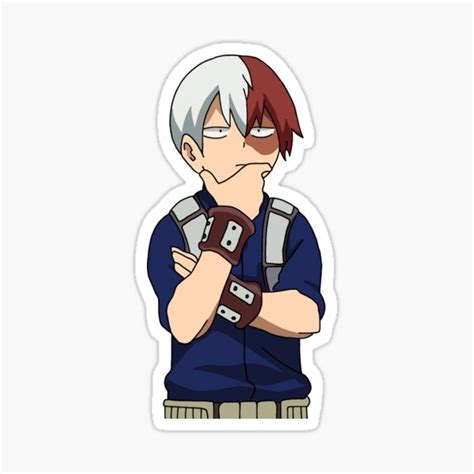 Bnha Stickers Redbubble Anime Stickers Kawaii Stickers Cool