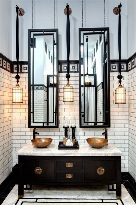 Art Deco Style Bathroom Cabinets Everything Bathroom