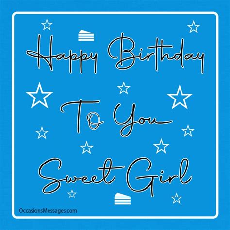 Special Birthday Wishes For Girls Happy Birthday Little Girl