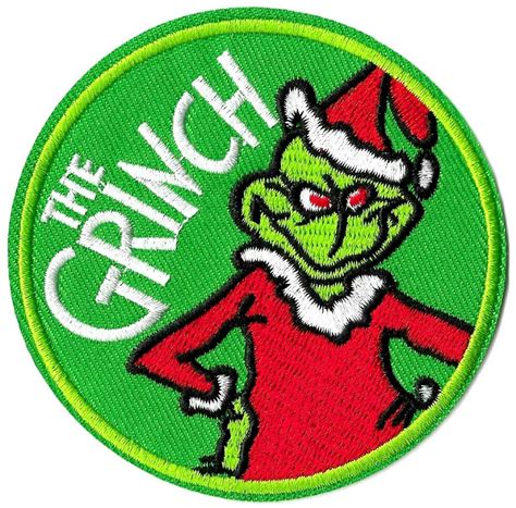 The Grinch Patch How The Grinch Stole Christmas Holiday Christmas