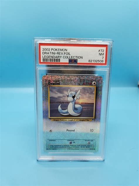 Pokemon PSA 7 Dratini Legendary Collection Reverse Holo 72 110 EBay