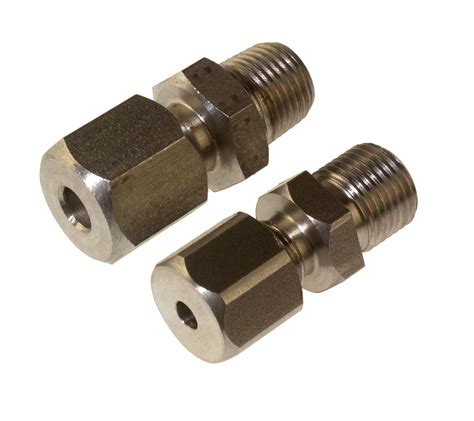 Stainless Steel Compression Fittings Metric Thread M Series