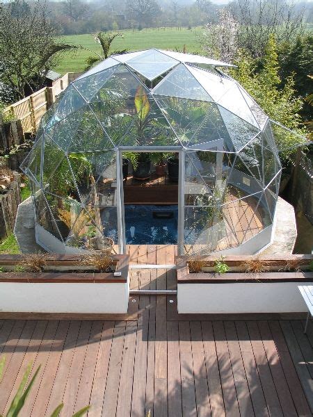 Geodesic Dome Pool Domos Geodesicos Y Sus Nudos Colección Ariatnis Earthship Geodesic Dome