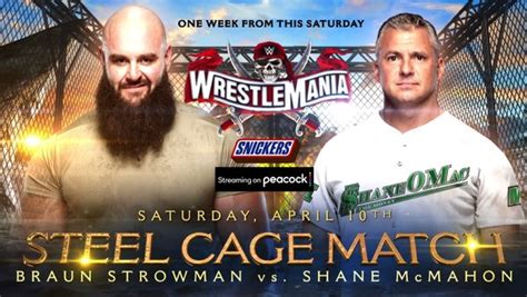 Wwe universal champion braun strowman took to twitter this morning to comment on the black sheep mask gift given to him by bray wyatt on this friday's. WWE Adds HUGE Stipulation To WrestleMania 37 Match
