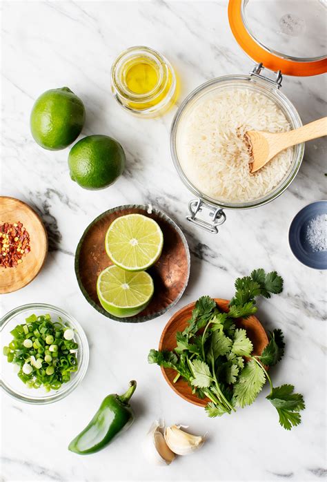 In a small bowl, whisk together lime juice, sugar, and cilantro. Cilantro Lime Rice Recipe - Love and Lemons