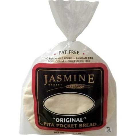 Jasmine Bakery Original Pita Bread 10 Oz Kroger