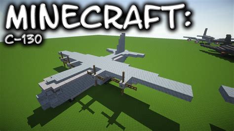 Minecraft C 130 Hercules Tutorial Youtube