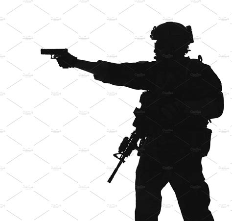 Soldier With Pistol Stock Photo Containing Soldier And Army People