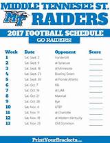 Oakland University Football Schedule 2017 Images