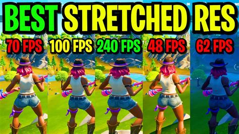 Top 5 Best Stretched Resolutions In Fortnite Chapter 2 Season 8 🔨get
