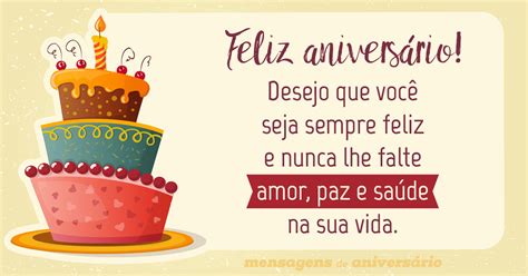 Espero Que Seja Sempre Feliz Mensagens De Aniversário