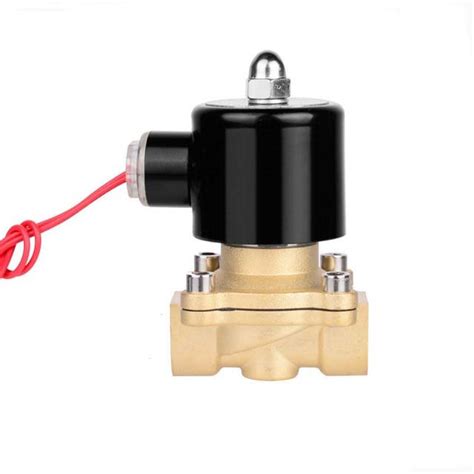 Spesifikasi gas water heater capacity: Electric Solenoid Water Valve 220v 3 4 Inch 2w 200 20 Black