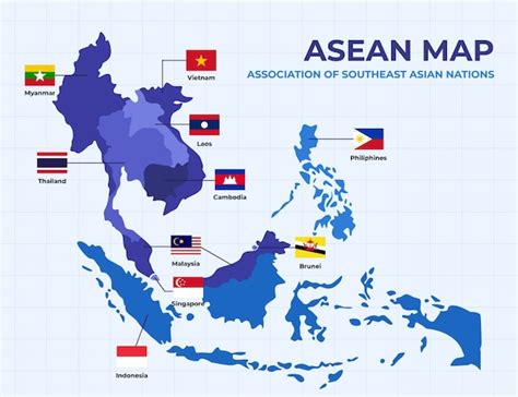 Asean Map Vectors And Illustrations For Free Download Freepik