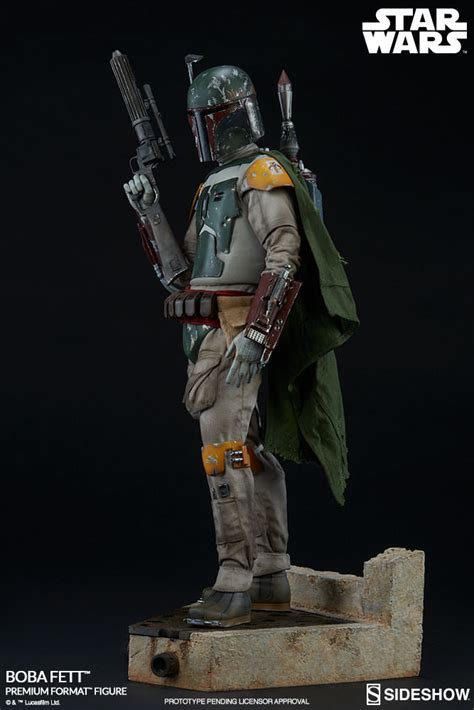 He was raised as jango's son on kamino and fled with him to geonosis. Sideshow Boba Fett Premium Format Figure New Photos - The ...