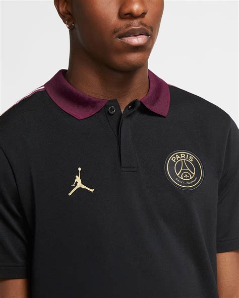 The shirt features white and red vertical stripes down the centre of the shirt which is assisted by the team crest to ensure you can support the parisians in style, whilst the nike swoosh branding completes the look. New Jordan PSG Paris Saint Germain Apparel | SneakerFits.com