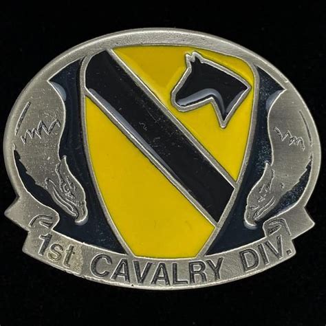 1st Cavalry Division First Team Combat Unit United States Army Etsy