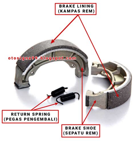 Komponen Rem Cakram Sepeda Motor Dan Fungsinya