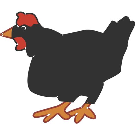 Black Hen Png Svg Clip Art For Web Download Clip Art Png Icon Arts