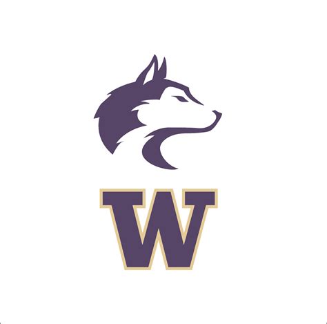 Washington Huskies Logo Svgprinted