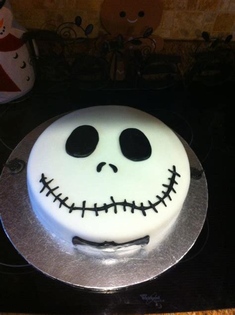 My grandson found a similar cake online and wanted one for his birthday. Dliteful Creations and Designs!: Jack from The Nightmare before Christmas cake!