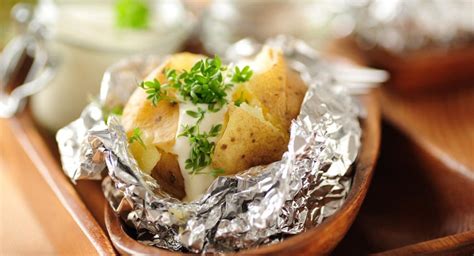 When you oven roast the potatoes at 425 degrees, you are cooking them. How Long Does It Take to Bake a Potato Wrapped in Foil ...