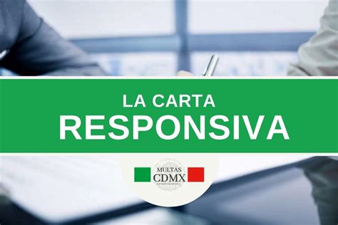 Que Es La Carta Responsiva De Auto En Mexico Y Para Que Sirve Mobile Images