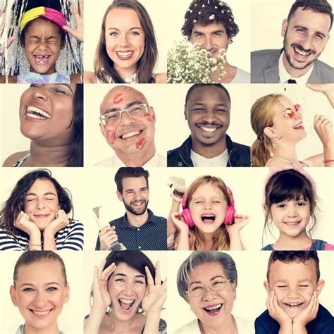 Multiple Faces Expressions — Stock Photo © Ikostudio 8696157