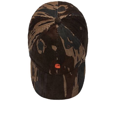 Carhartt Wip Harlem Cord Cap Camo Unite And Copperton End Au