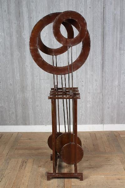 Kinetic Pendulum Sculpture