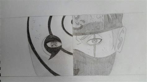 Kakashi And Obito Drawing Naruto Amino
