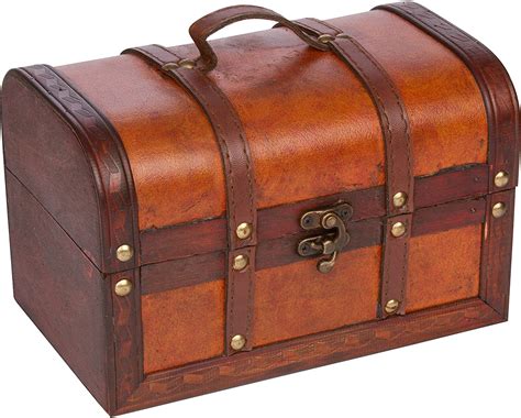 Old Style Small Wooden Treasure Chest Storage Crate Buy