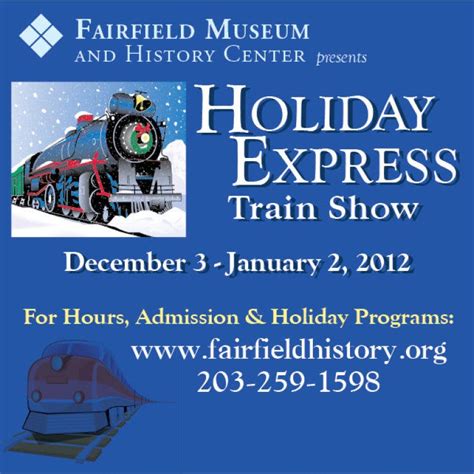 Magical Holiday Express Train Show Rumbles Into Fairfield Museum