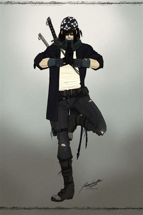 Modern Ninja Man By Srevan On Deviantart Ninja Art Concept Art