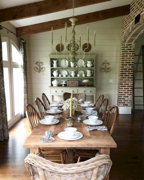 50 Fancy French Country Dining Room Table Decor Ideas Page 20 Of 52