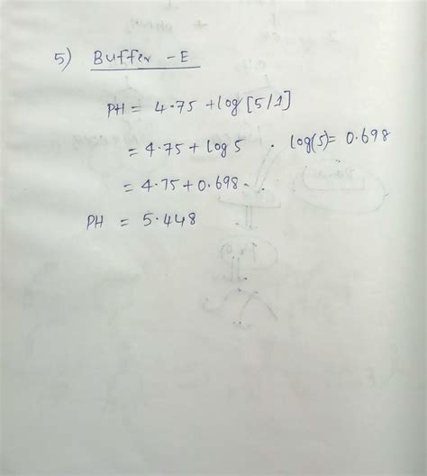 Solved Using The Henderson Hasselbalch Equation Calculate The