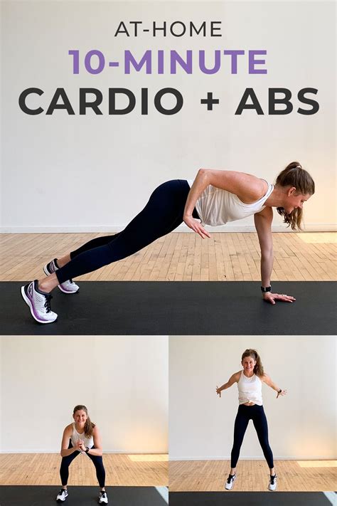 10 Minute Cardio And Abs Workout Video Nourish Move Love