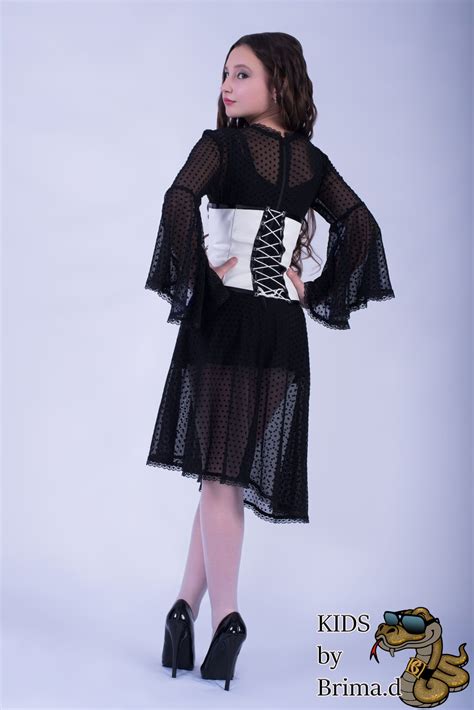 Brima Model Black Dress