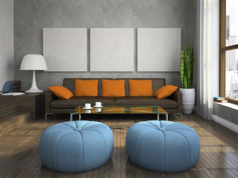 26 Stunning And Versatile Living Room Ottoman Ideas