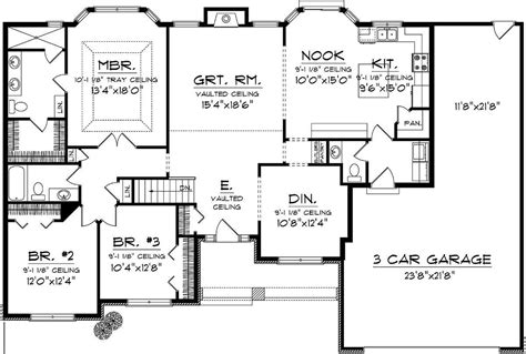 House Plan 1020 00261 Craftsman Plan 1928 Square Feet 3 Bedrooms
