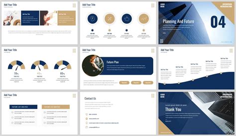Minimal Modern Clean Business Powerpoint Template Etsy