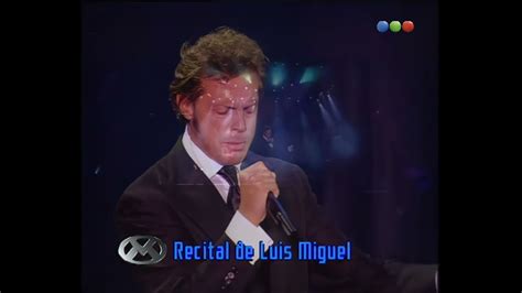 4k Remaster Luis Miguel Argentina 2002 Como Duele Fragmento Youtube