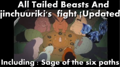 Naruto All Tailed Beasts And Jinchuurikis Including Sage Of The Six