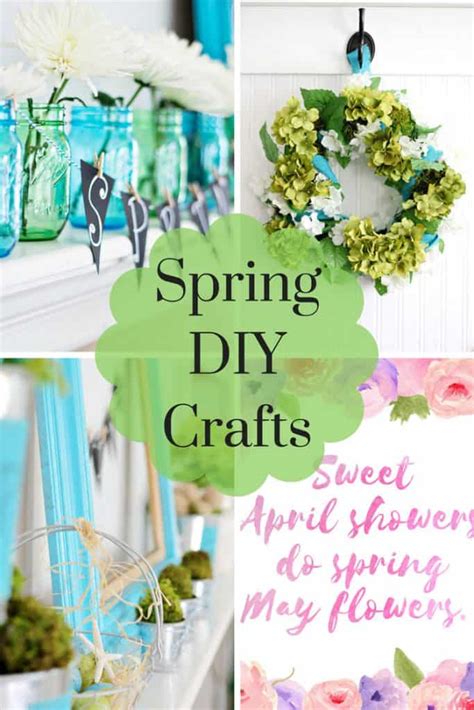 Over 100 Spring Diy Crafts Domestically Speaking