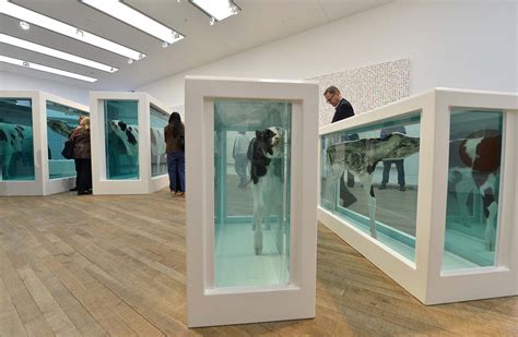 Pop Art Icon Or Con Artist Damien Hirst Exhibit Opens At Tate Modern