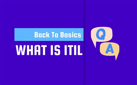 What Is Itil Basics And The Technical Jargons