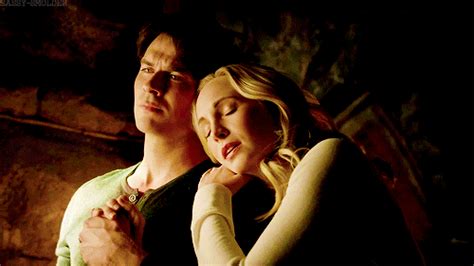 Damon And Caroline The Vampire Diaries Tv Show Fan Art 40292114