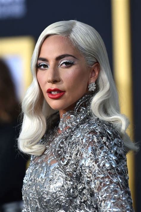 Celebrity Gray Hairstyles Lady Gaga Celebrities Hair Styles